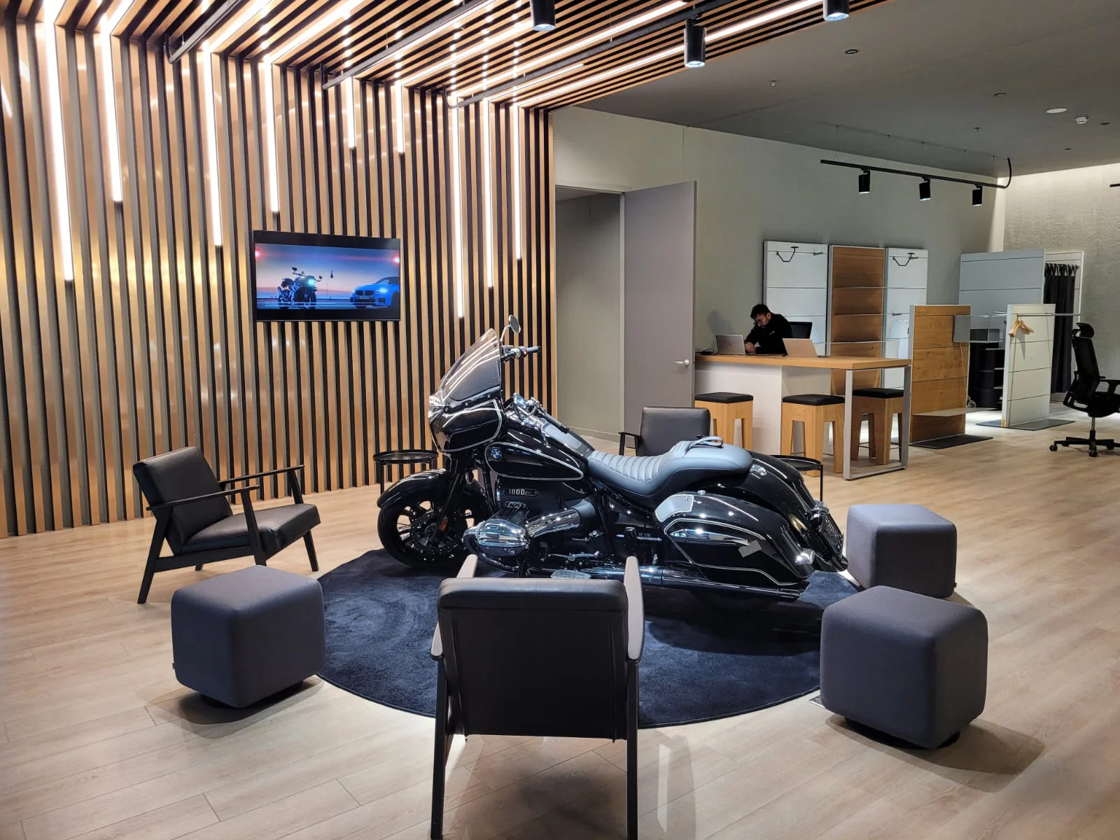 BMW Motorrad Showroom